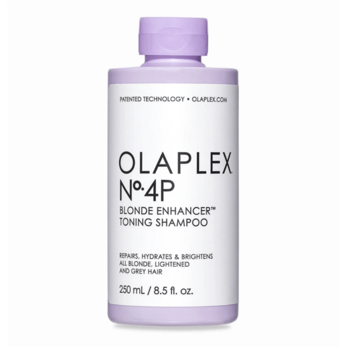 Olaplex No.4P Blonde Enhancer Toning Shampoo 250ml and No.5 Conditioner 250ml Bundle Halo Hair & Skin - rosehipskincare.com.au