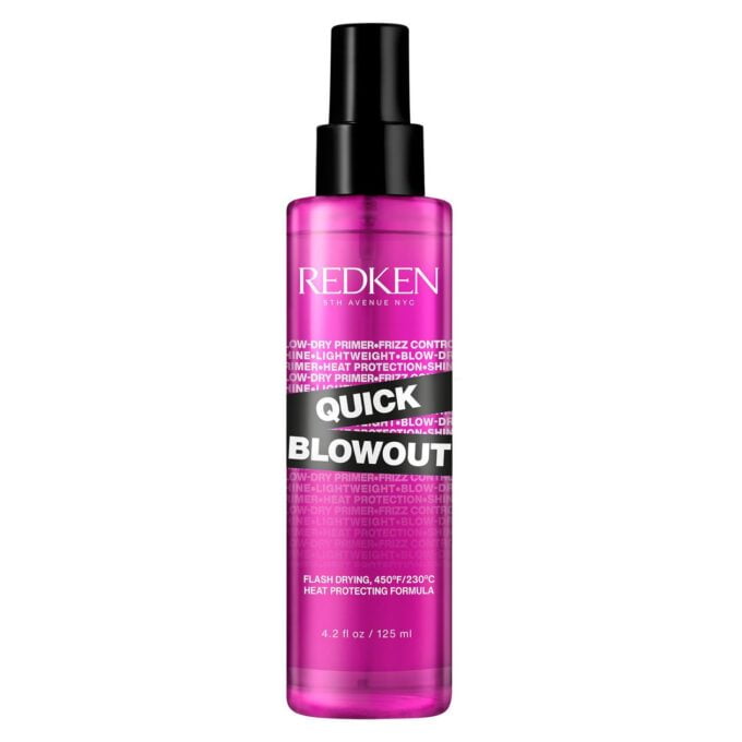 Redken Quick Blowout Lightweight Blow Dry Primer Spray 125ml Halo Hair & Skin - rosehipskincare.com.au