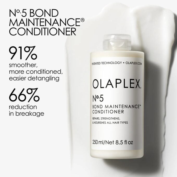 Olaplex No.4C Bond Maintenance Clarifying Shampoo 250ml and No.5 Conditioner 250ml Bundle Halo Hair & Skin - rosehipskincare.com.au