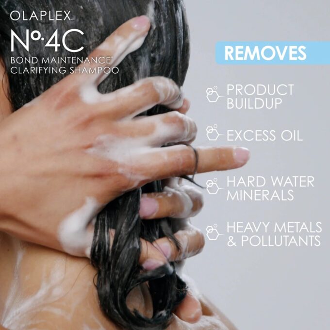 Olaplex No.4C Bond Maintenance Clarifying Shampoo 250ml and No.5 Conditioner 250ml Bundle Halo Hair & Skin - rosehipskincare.com.au