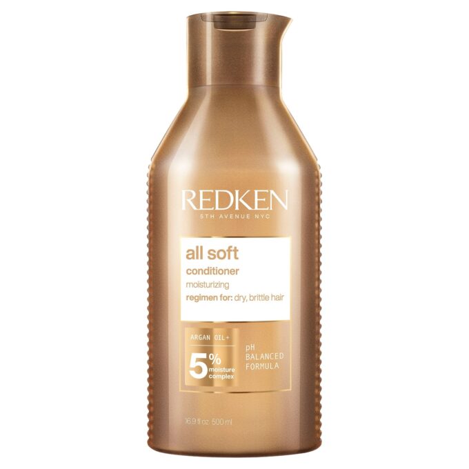 Redken All Soft Conditioner 500ml Halo Hair & Skin - rosehipskincare.com.au