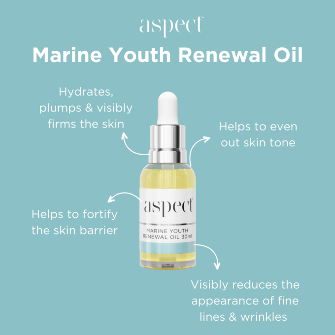Aspect Marine Youth Renewal Oil 30ml Halo Hair & Skin - rosehipskincare.com.au