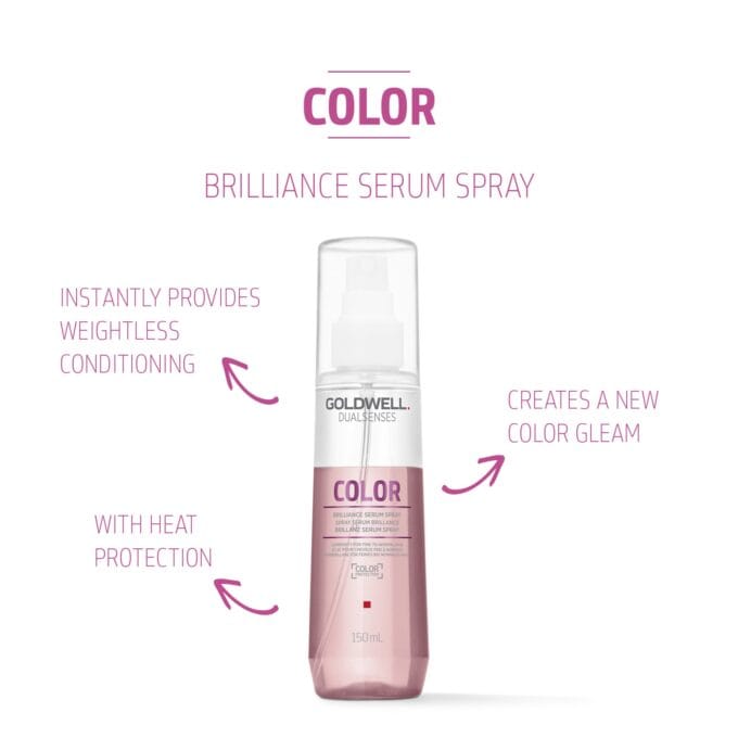 Goldwell Dualsenses Color Brilliance Serum Spray 150ml Halo Hair & Skin - rosehipskincare.com.au
