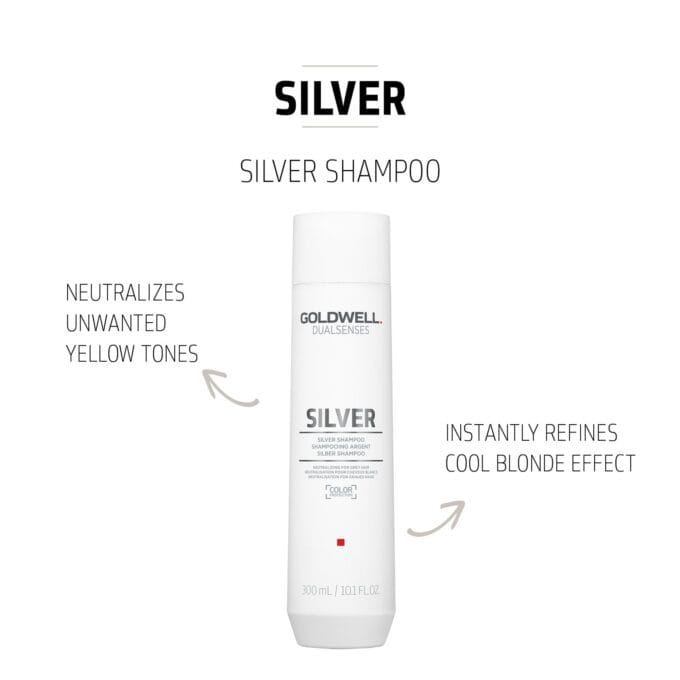 Goldwell Dualsenses Silver Shampoo 300ml Halo Hair & Skin - rosehipskincare.com.au