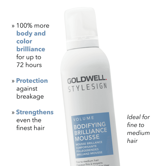 Goldwell StyleSign Bodifying Brilliance Mousse 300ml Halo Hair & Skin - rosehipskincare.com.au