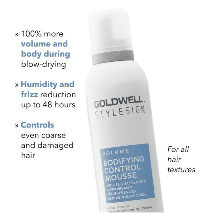 Goldwell StyleSign Bodifying Control Mousse 300ml Halo Hair & Skin - rosehipskincare.com.au