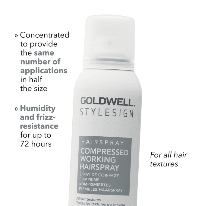 Goldwell StyleSign Compressed Working Hairspray 300ml Halo Hair & Skin - rosehipskincare.com.au