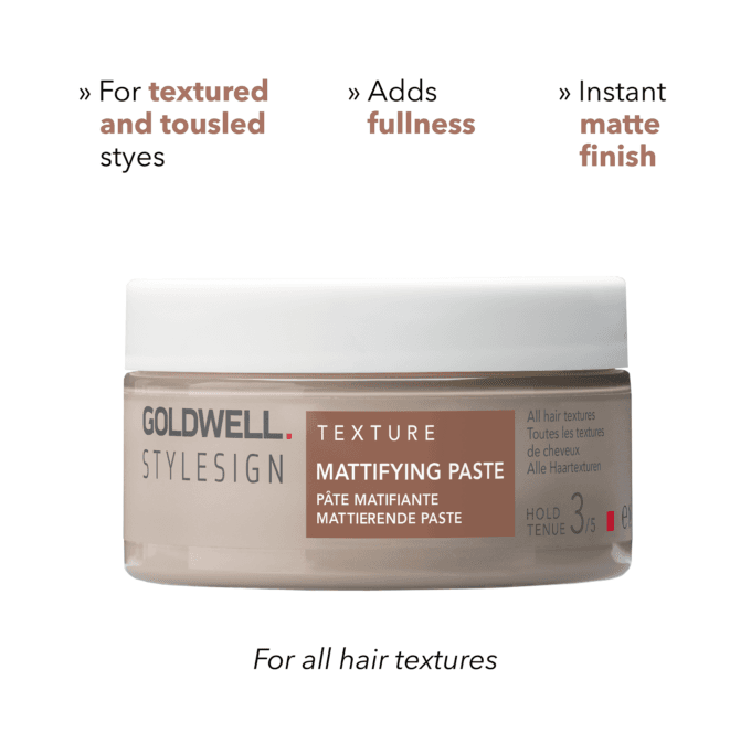 Goldwell StyleSign Mattifying Paste 100ml Halo Hair & Skin - rosehipskincare.com.au