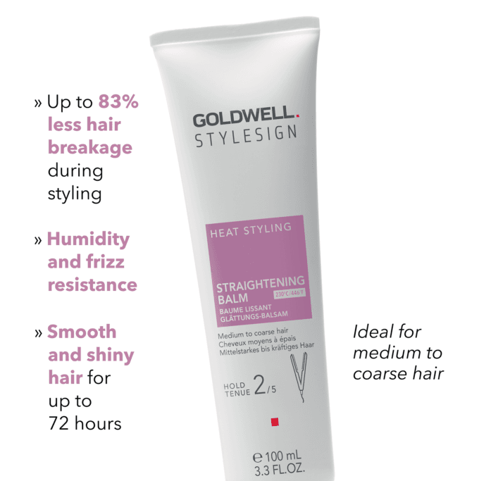 Goldwell StyleSign Straightening Balm 100ml Halo Hair & Skin - rosehipskincare.com.au