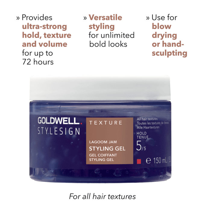 Goldwell StyleSign Styling Gel Lagoom Jam 150ml Halo Hair & Skin - rosehipskincare.com.au