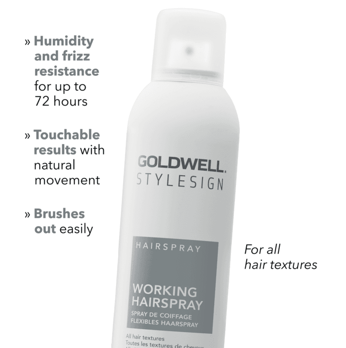 Goldwell StyleSign Working Hairspray 300ml Halo Hair & Skin - rosehipskincare.com.au