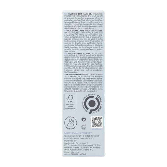 Kerasilk Multi-Benefit Oil 50ml Halo Hair & Skin - rosehipskincare.com.au