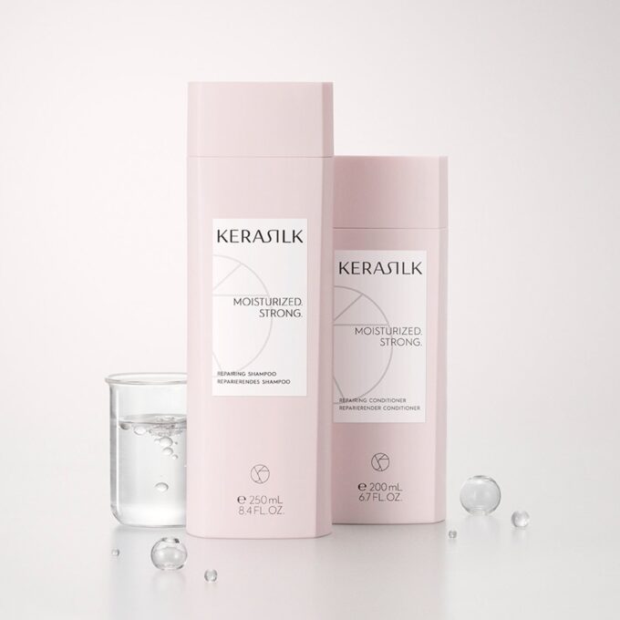 Kerasilk Repairing Shampoo and Conditioner Bundle Halo Hair & Skin - rosehipskincare.com.au