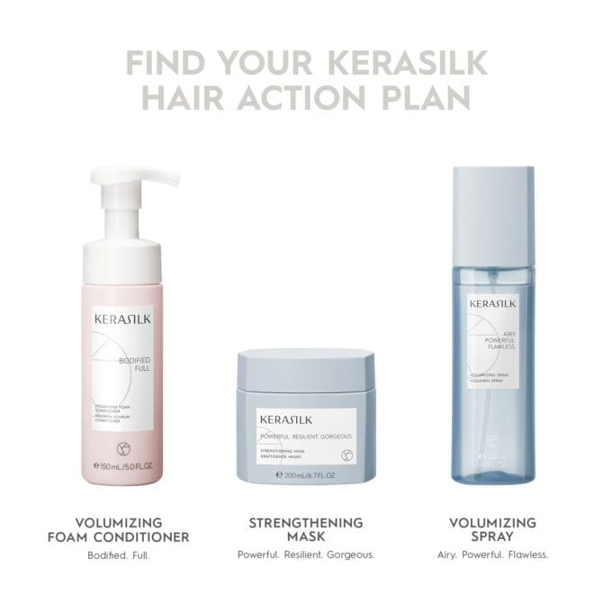 Kerasilk Volumizing Shampoo 250ml Halo Hair & Skin - rosehipskincare.com.au