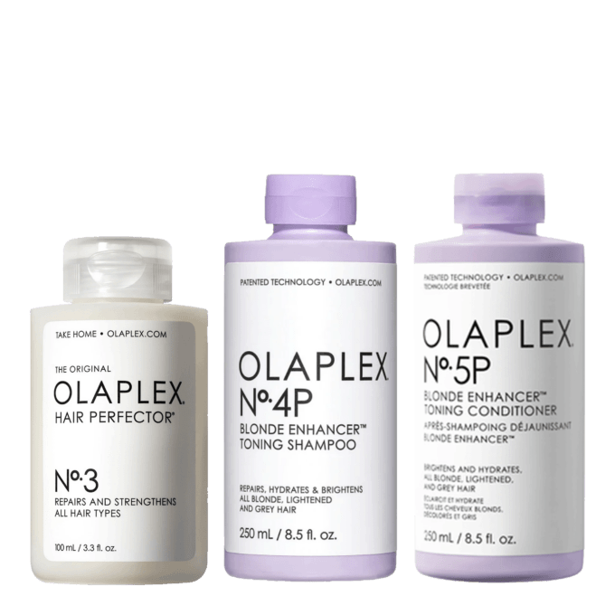 Olaplex Blonde and Grey Hair Strengthening Bundle Halo Hair & Skin - rosehipskincare.com.au