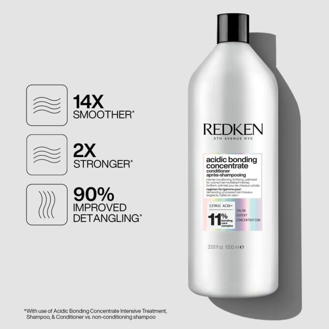 Redken Acidic Bonding 1L Shampoo and Conditioner Bundle Halo Hair & Skin - rosehipskincare.com.au