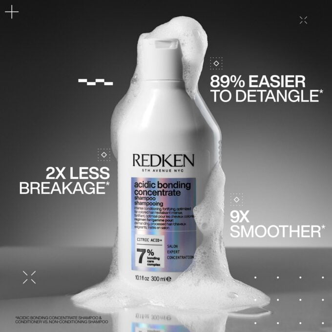 Redken Acidic Bonding Concentrate Shampoo 500ml Halo Hair & Skin - rosehipskincare.com.au