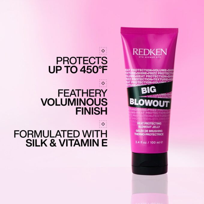 Redken Big Blowout Heat Protecting Blowout Gel 100ml Halo Hair & Skin - rosehipskincare.com.au