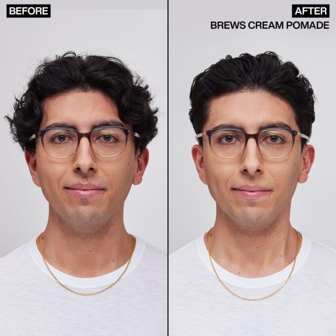 Redken Brews Maneuver Cream Pomade 100ml Halo Hair & Skin - rosehipskincare.com.au