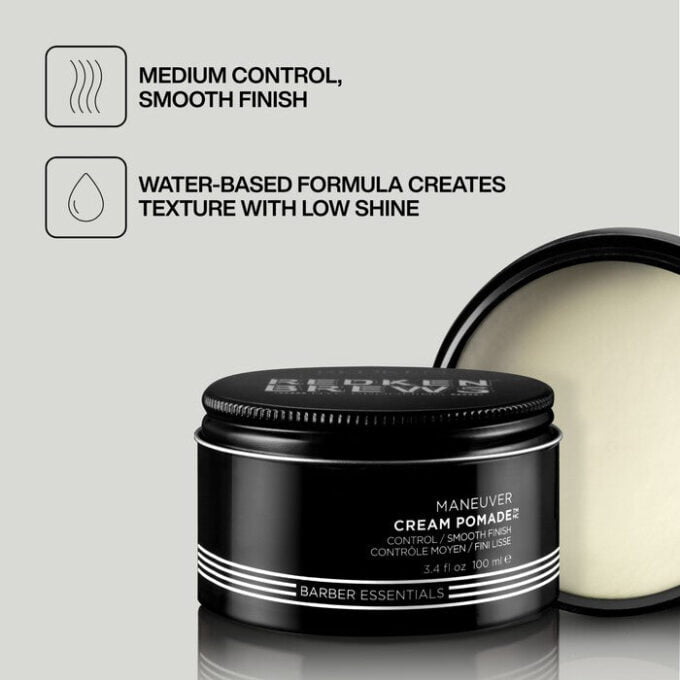 Redken Brews Maneuver Cream Pomade 100ml Halo Hair & Skin - rosehipskincare.com.au