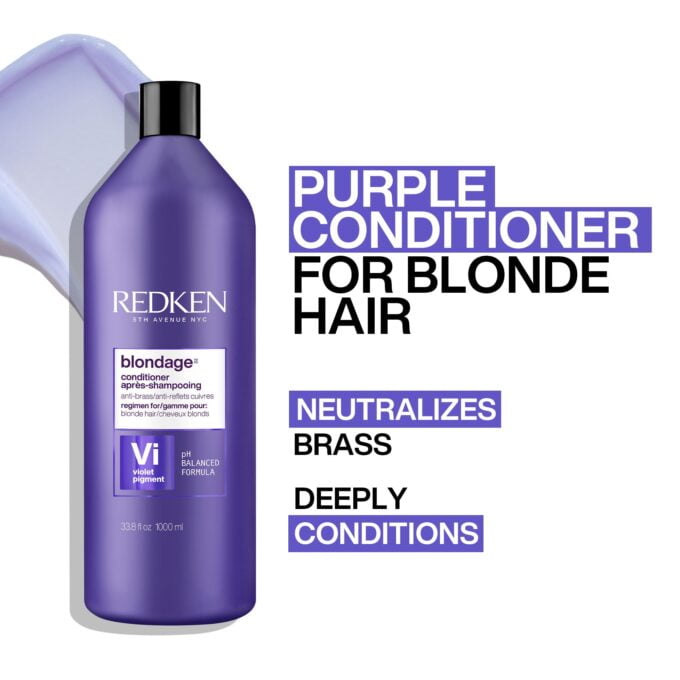 Redken Color Extend Blondage Conditioner 1000ml Halo Hair & Skin - rosehipskincare.com.au