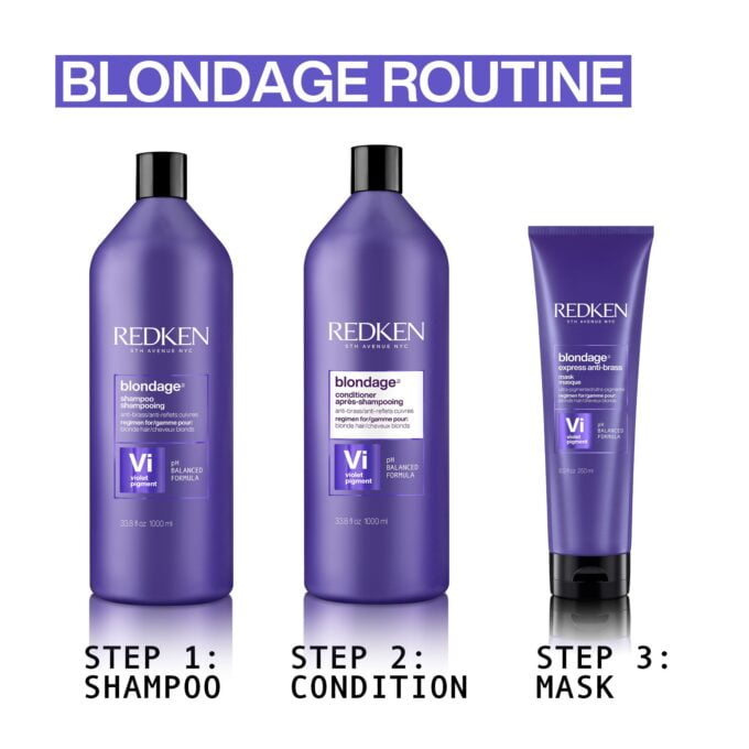 Redken Color Extend Blondage Conditioner 1000ml Halo Hair & Skin - rosehipskincare.com.au