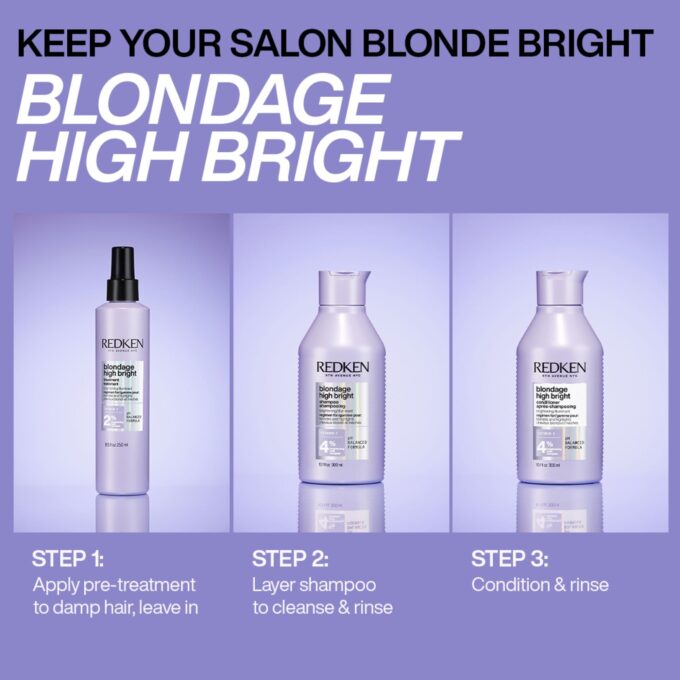 Redken Color Extend Blondage High Bright Pre-Shampoo Treatment 250ml Halo Hair & Skin - rosehipskincare.com.au