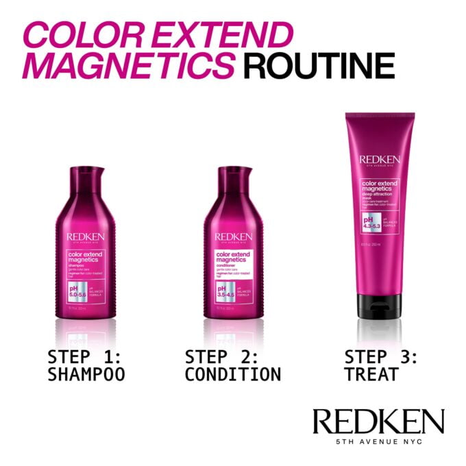 Redken Color Extend Magnetics Shampoo and Conditioner 500ml Bundle Halo Hair & Skin - rosehipskincare.com.au