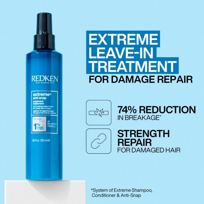 Redken Extreme Anti-snap Leave-In Treatment 250ml Halo Hair & Skin - rosehipskincare.com.au