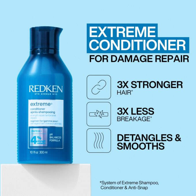 Redken Extreme Strengthening Conditioner 500ml Halo Hair & Skin - rosehipskincare.com.au