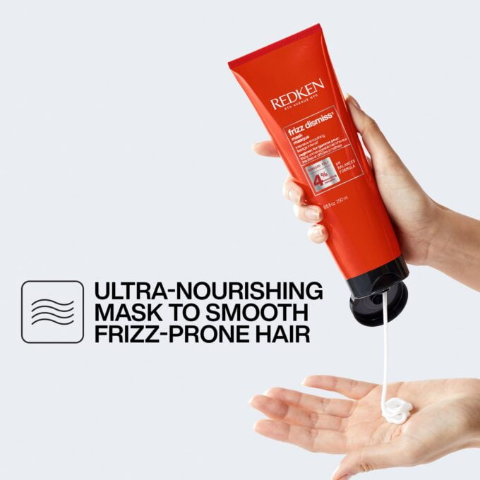 Redken Frizz Dismiss Hair Mask Intense Smoothing Treatment 250ml Halo Hair & Skin - rosehipskincare.com.au