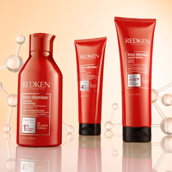 Redken Frizz Dismiss Shampoo and Conditioner 500ml Bundle Halo Hair & Skin - rosehipskincare.com.au