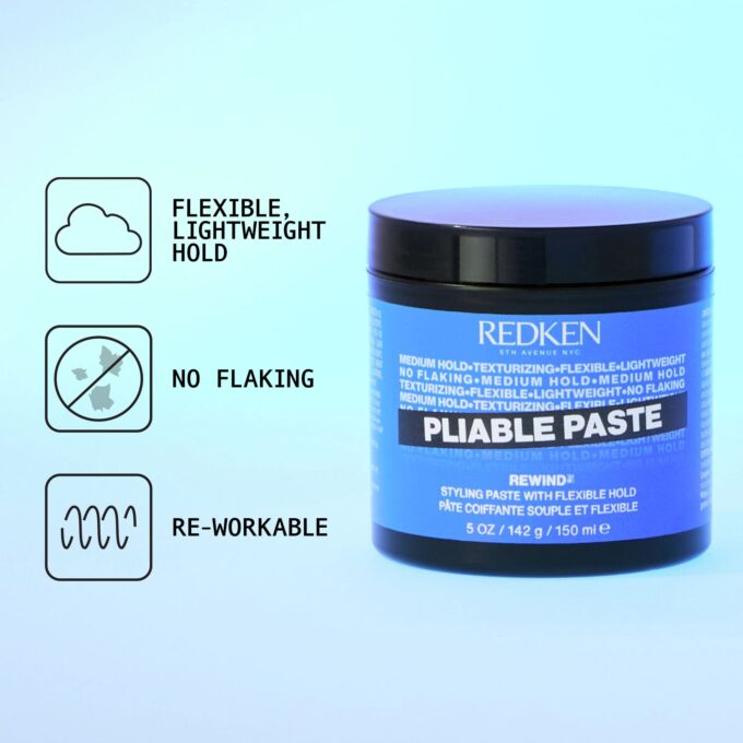 Redken Pliable Paste 150ml Halo Hair & Skin - rosehipskincare.com.au