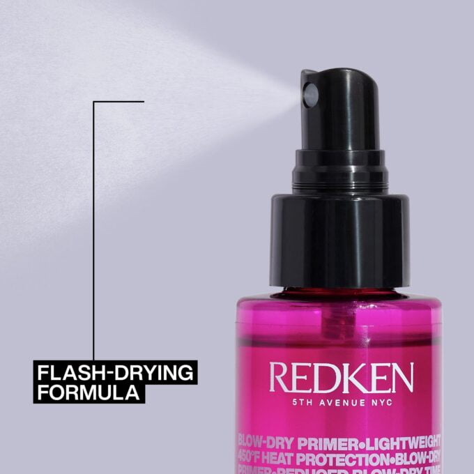 Redken Quick Blowout Lightweight Blow Dry Primer Spray 125ml Halo Hair & Skin - rosehipskincare.com.au
