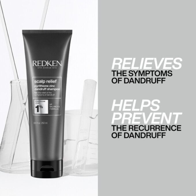 Redken Scalp Relief Dandruff Control Shampoo 250ml Halo Hair & Skin - rosehipskincare.com.au