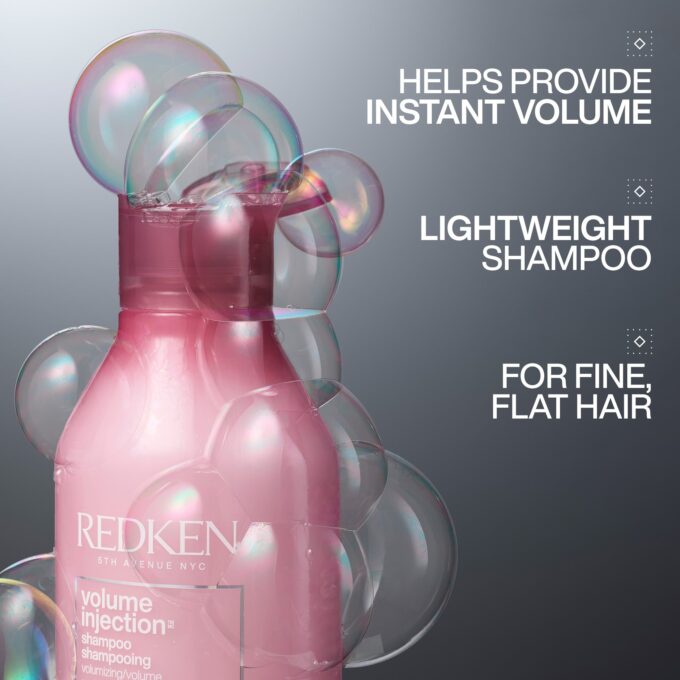 Redken Volume Injection Shampoo and Conditioner 500ml Bundle Halo Hair & Skin - rosehipskincare.com.au