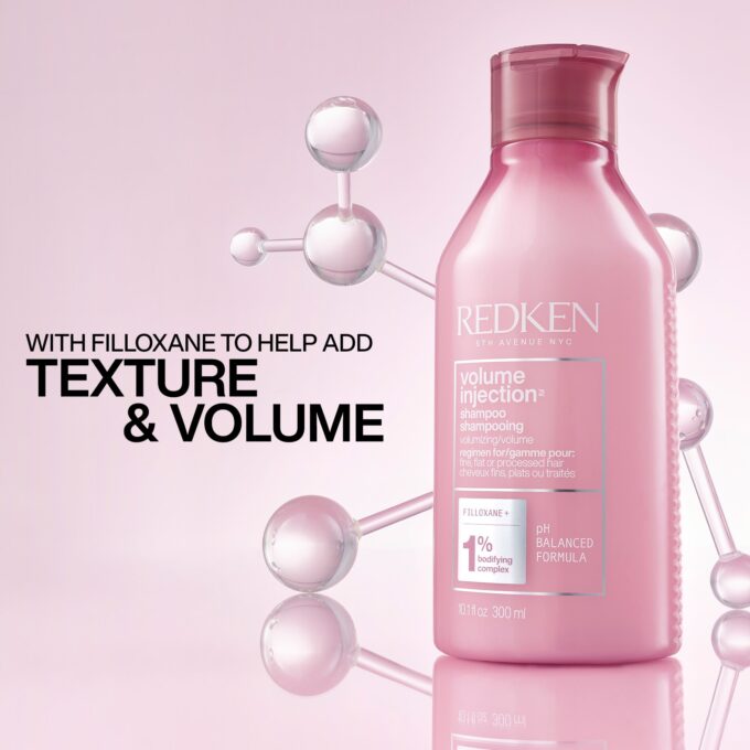 Redken Volume Injection Shampoo 500ml Halo Hair & Skin - rosehipskincare.com.au
