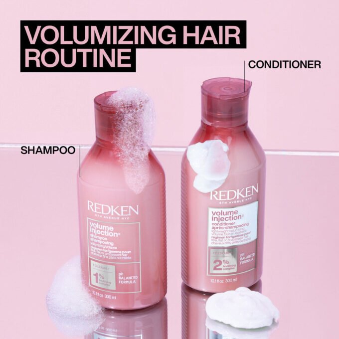 Redken Volume Injection 300ml Duo Bundle Halo Hair & Skin - rosehipskincare.com.au