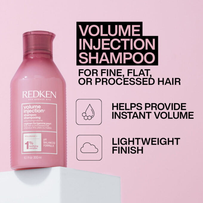 Redken Volume Injection 300ml Duo Bundle Halo Hair & Skin - rosehipskincare.com.au