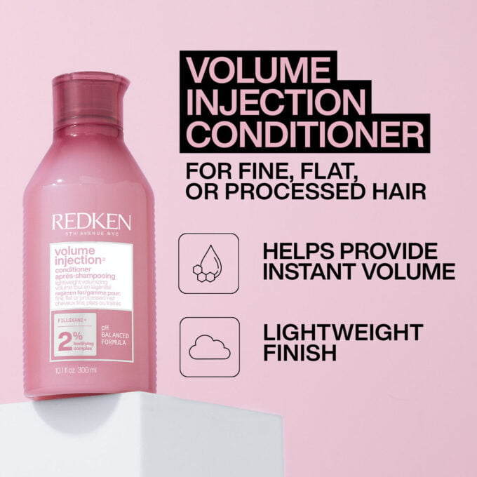 Redken Volume Injection 300ml Duo Bundle Halo Hair & Skin - rosehipskincare.com.au
