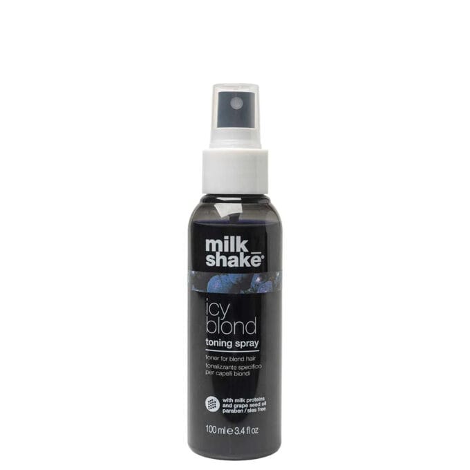 milk_shake Icy Blonde Toning Spray 100ml Halo Hair & Skin - rosehipskincare.com.au