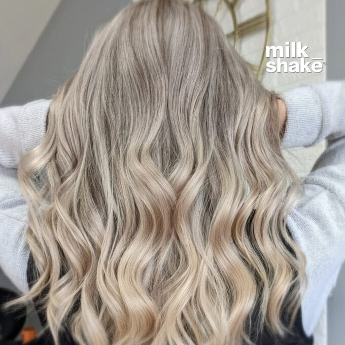 milk_shake Icy Blonde Shampoo 300ml Halo Hair & Skin - rosehipskincare.com.au